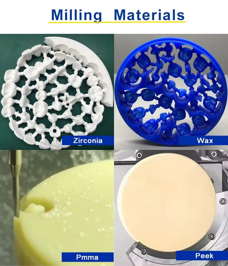 Zirconia Dental Milling Machine milling materials Zirconia Dental Milling Machine milling materials