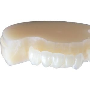 Tijdelijke prothese kroon pmma blanco