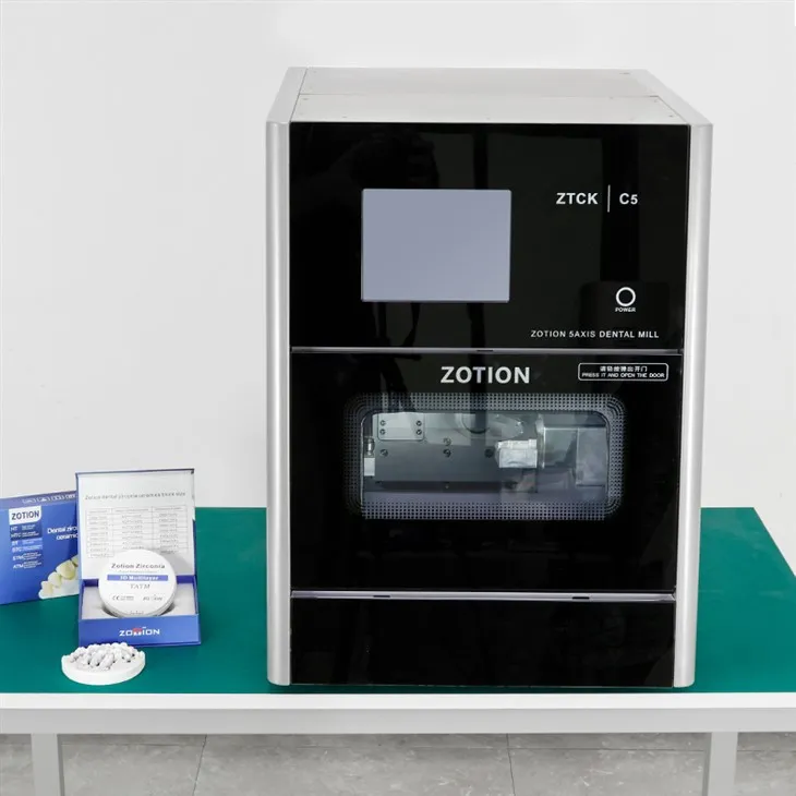 Cad Cam Milling Machine/ Dental Zirconia Milling Machine For Sale