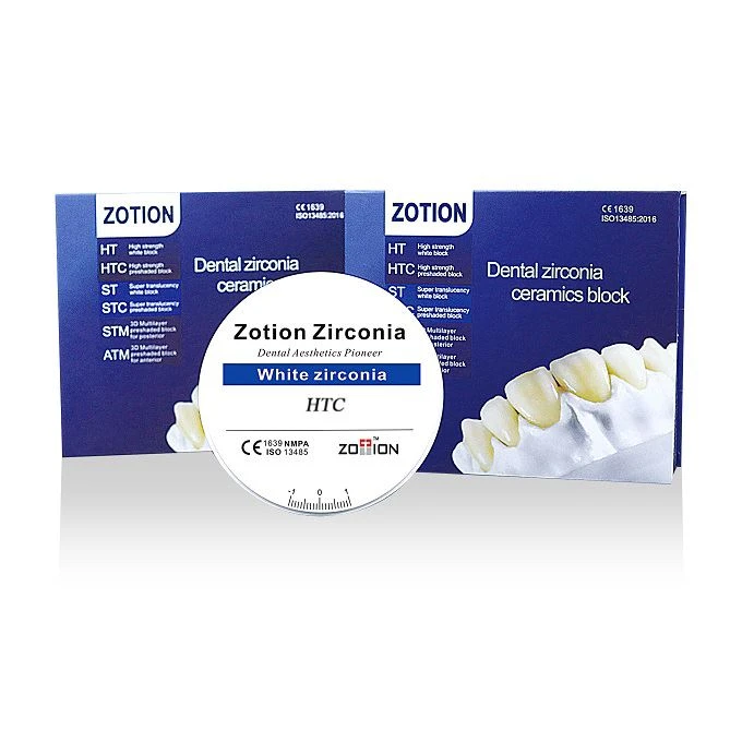 Dental 3 To 4units Bridges Material CAD CAM Zirconia Block