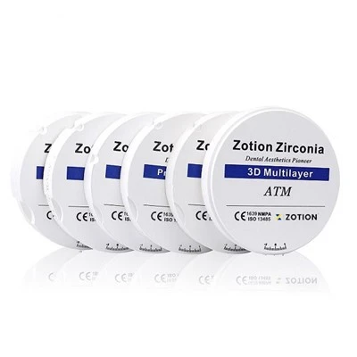 CAD CAM DENTAL PRODUCT CERAMISCHE ZIRKONIA DISCS DANKTENDE ZICONIA BLOOD VOOR PTURTURE KROWN BRUG Fineer Tanden