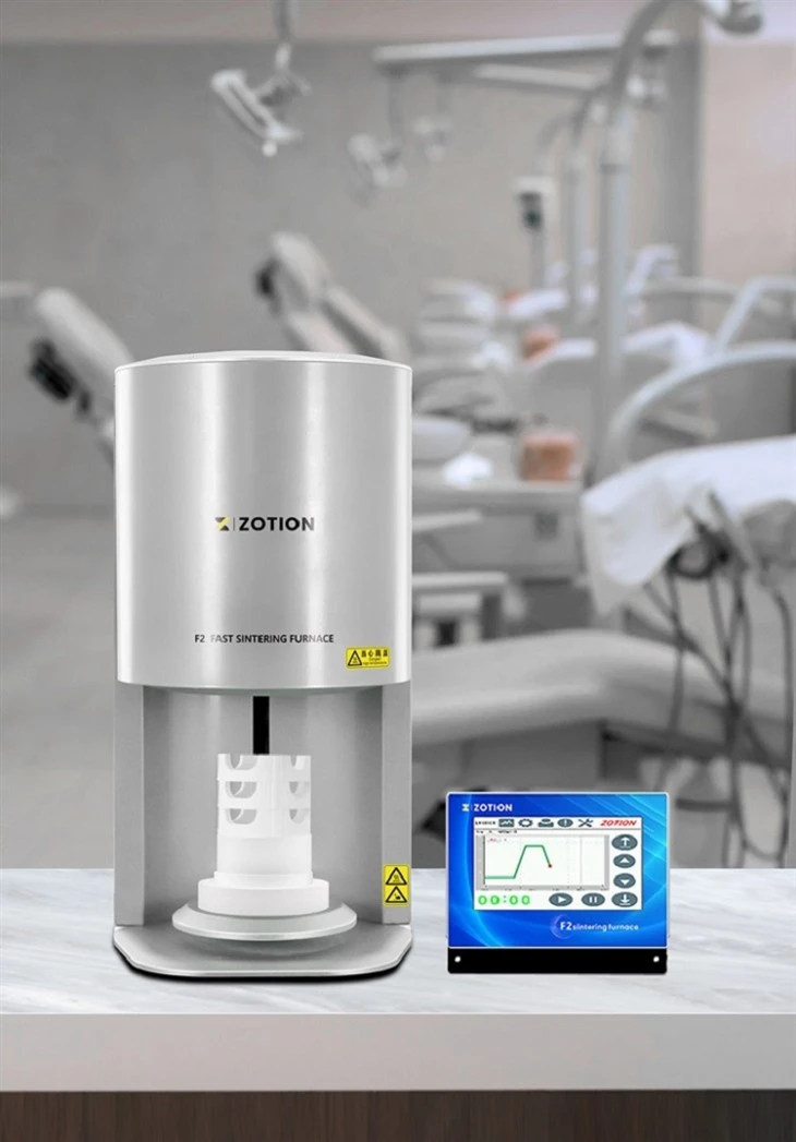 100 Degree Per Minute High Speed Dental Zirconia Disc Rapid Sintering Furnace