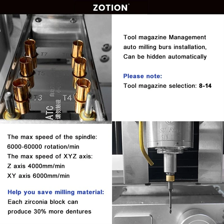 Milling Machine For CAD CAM Lab